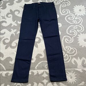 Paige Lennox Stretch Slim-Fit Men’s Jeans Dark Blue Denim -Size 31 - Brand New!